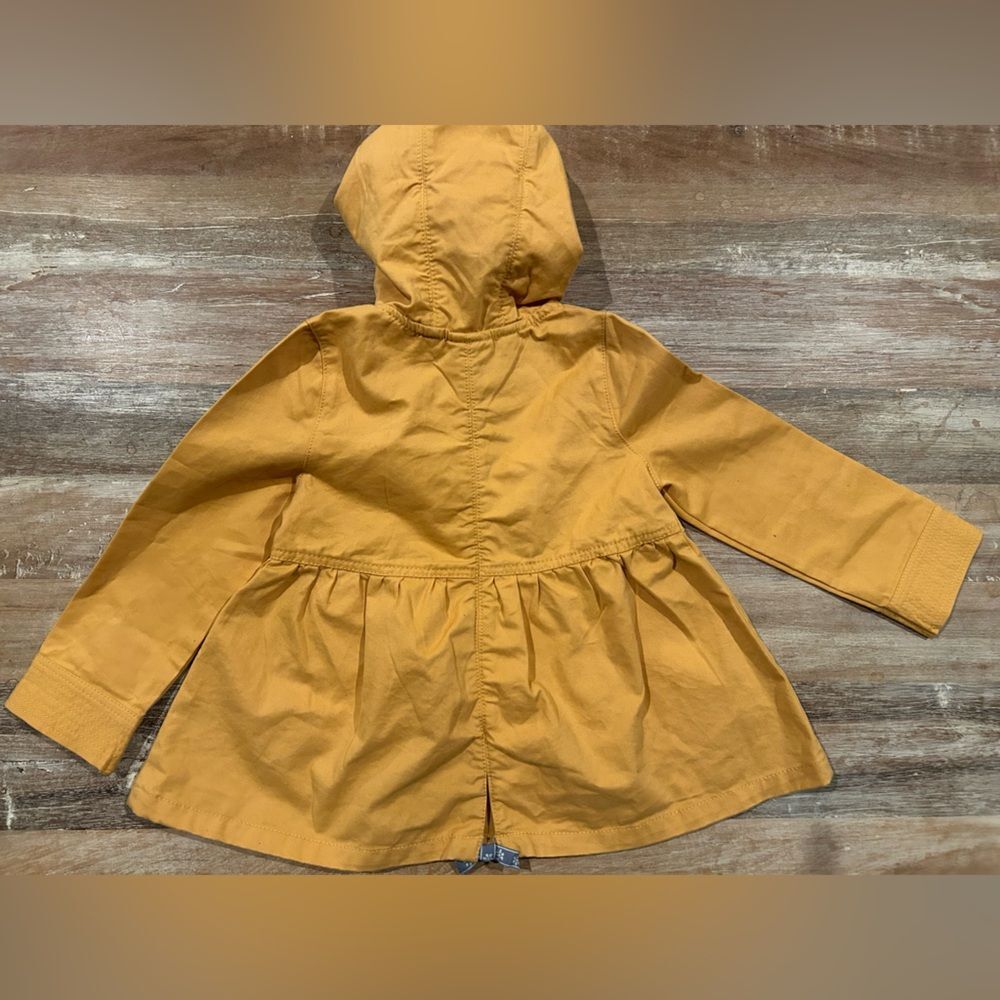 Rachel Zoe Baby Girl Snap Button Cotton Jacket With Hood, Size 24 Months NWT - Picture 3 of 11